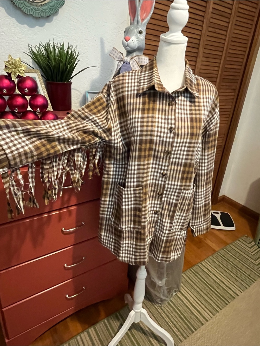 Grace & Emma Fringed Shirt